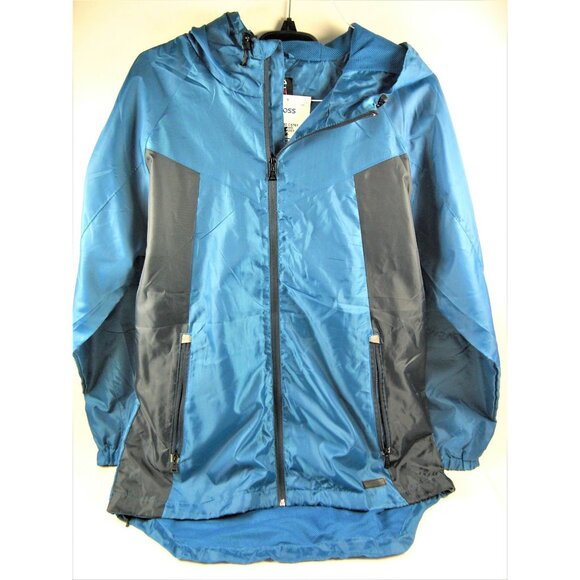 One Point One Men's Windbreaker Jacket Light Weight Blue Size L NEW - Picture 1 of 4
